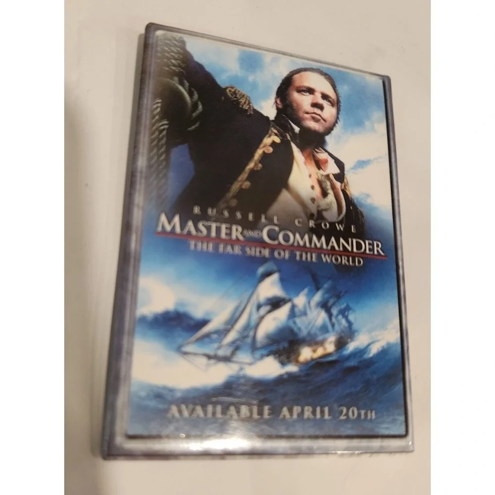 Russell Crowe Master and‎ Commander Promotional Movie Pin 016 Button
